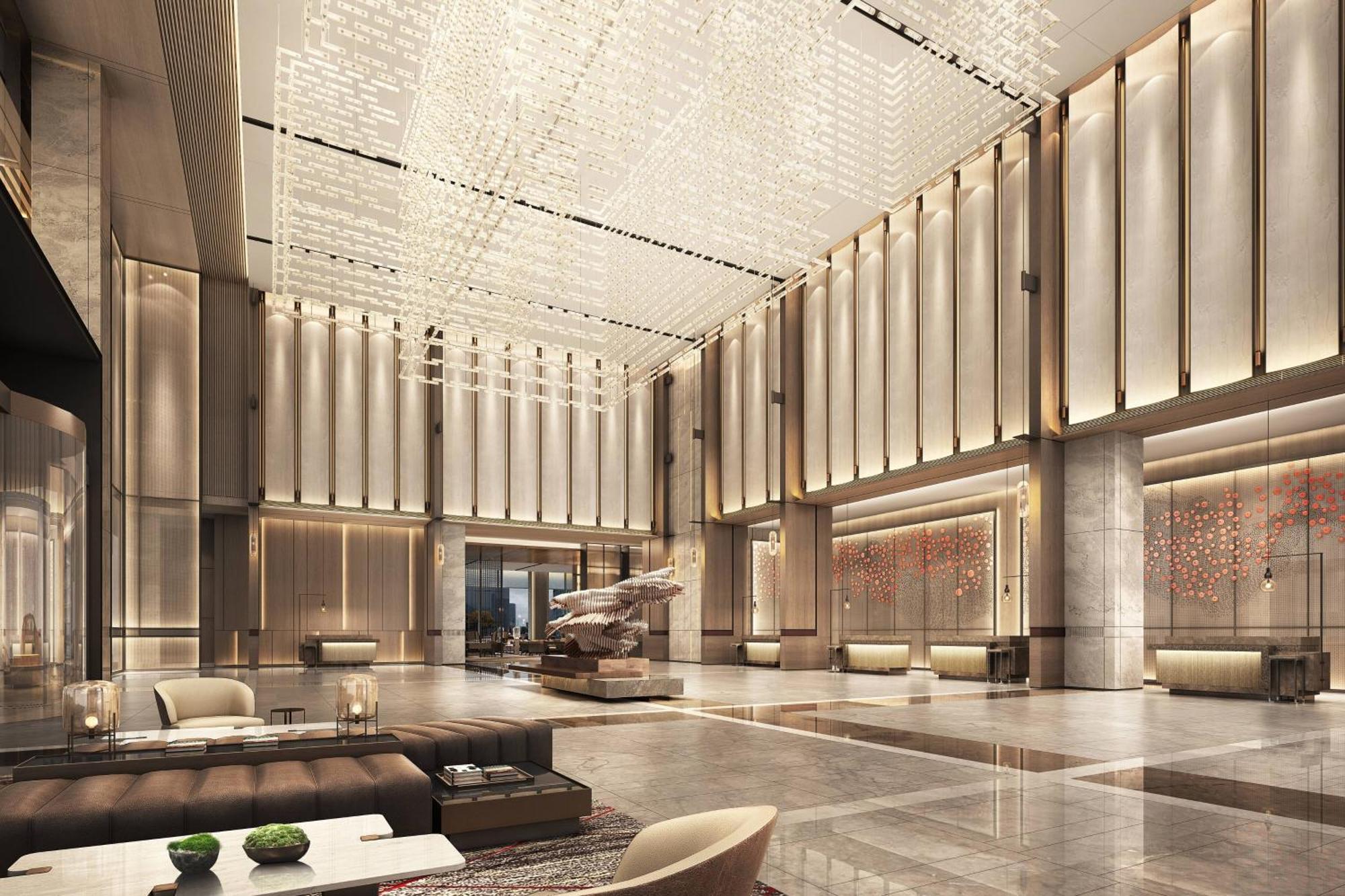 Wuhan Marriott Hotel Hankou Exterior foto