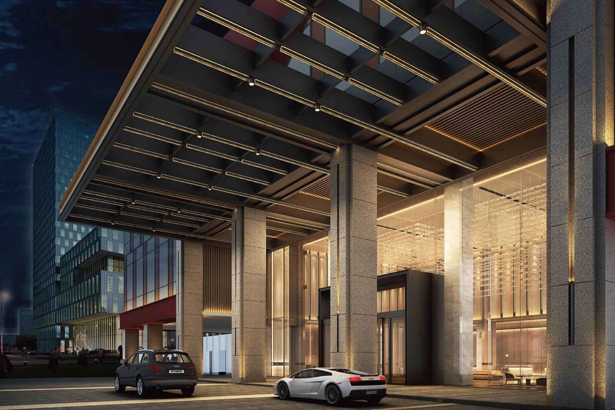 Wuhan Marriott Hotel Hankou Exterior foto